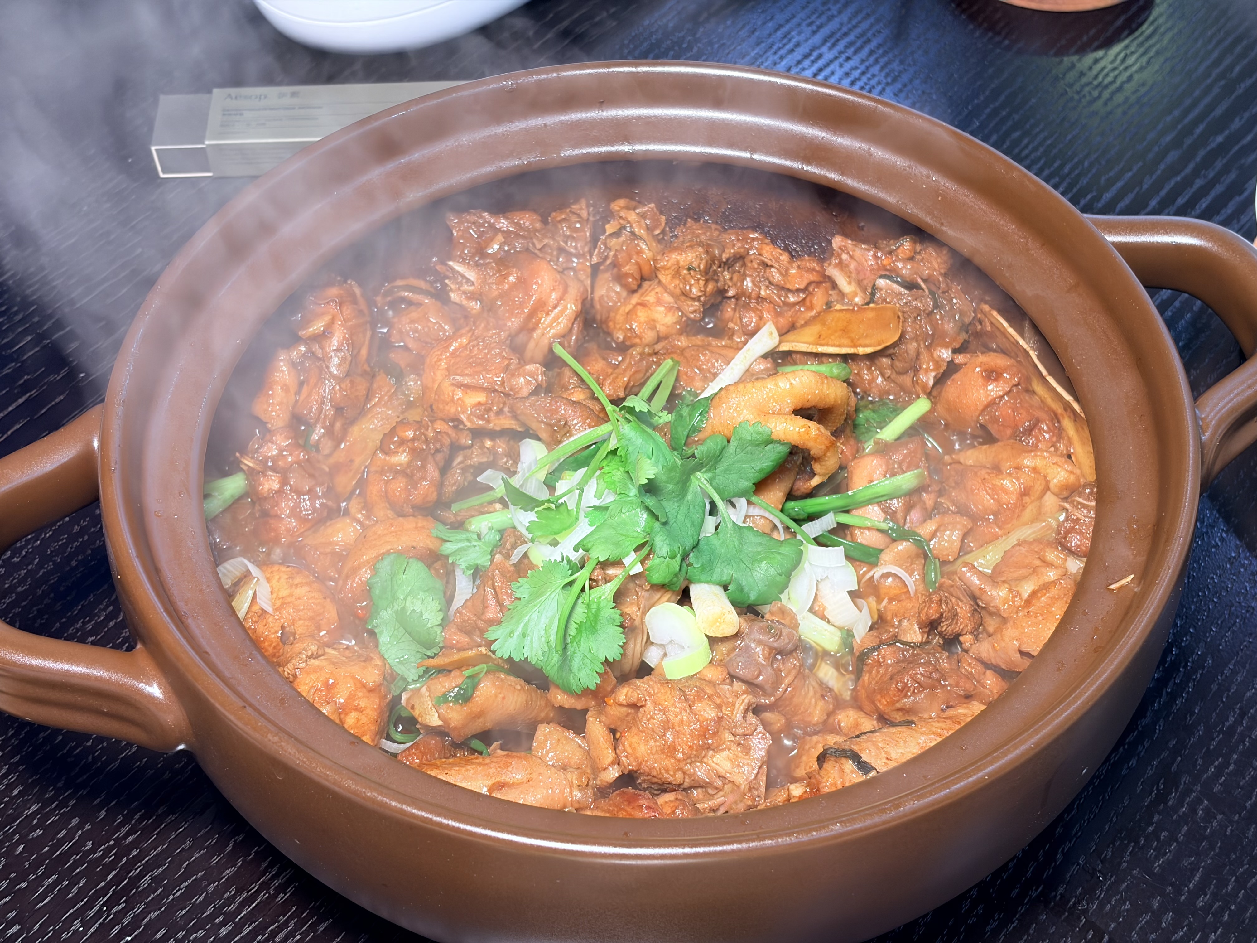 鸡煲成品图